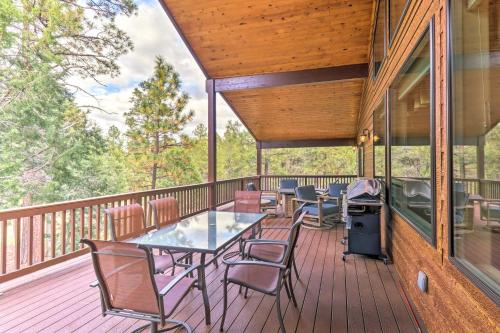 Modern-Rustic Show Low Cabin Fire Pit, Grill – Photos 2