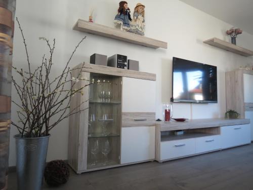 TV a/nebo společenská místnost v ubytování Spira House