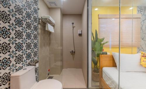 Koupelna v ubytování Shoho Hotel Nha Trang