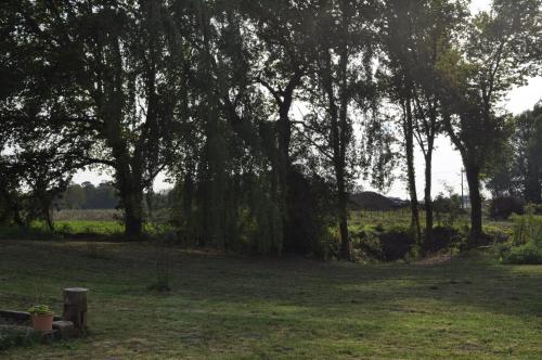 Zahrada ubytování Gîte de Famille avec Jacuzzi, location longue ok
