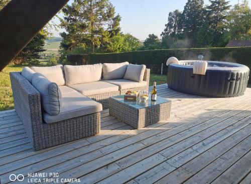 Chalet spa en Normandie