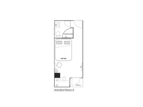 Plan de l'établissement TokyoNEST Nippori