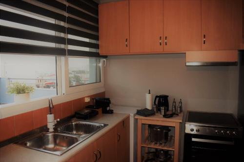 Kép Upon Volos - modern studio with panoramic view szállásáról Vóloszban a galériában