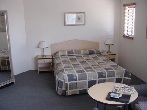 Cama o camas de una habitación en St Marys Park View Motel