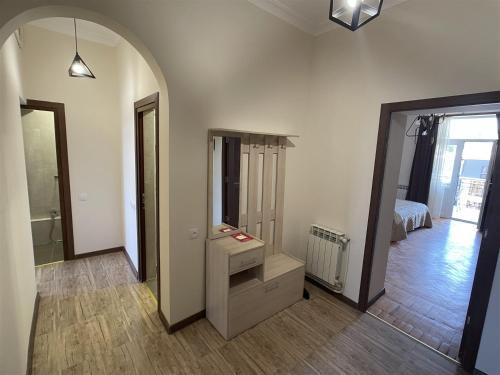 A bathroom at apartment called CASCADE