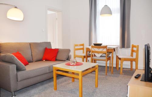 Posezení v ubytování Ferienhaus Pauls Ferienhaus Pauls, Whg 09