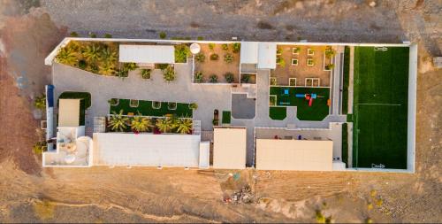 Vue panoramique sur l'établissement استراحة الأسطورة