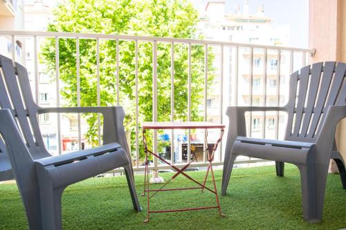 Bail mobilité - 2 ch balcon à 5 min des plages