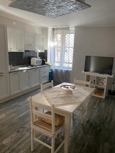 Η κουζίνα ή μικρή κουζίνα στο Casa Anita