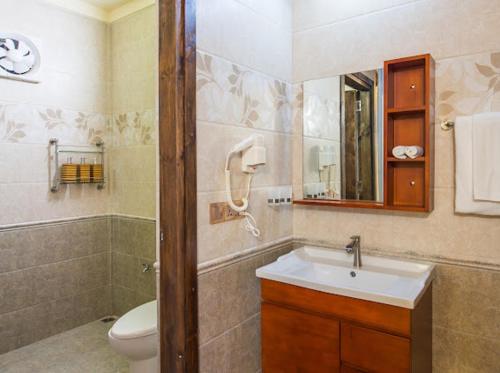 Koupelna v ubytování Lhohi Inn Boutique Hotel