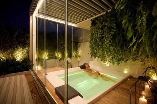 Bazén v ubytování Musae Relais & SPA nebo v jeho okolí
