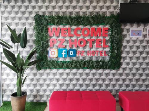 Certifikát, hodnocení, plakát nebo jiný dokument vystavený v ubytování Pz Hotel