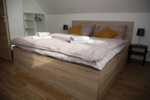 Кровать или кровати в номере Chata Miki