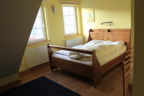 Postel nebo postele na pokoji v ubytování Villa Sander-Hus Sanderhus Backbord