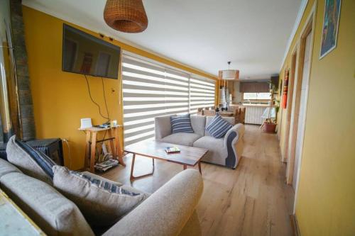 Posezení v ubytování Casita de Campo-Tinaja