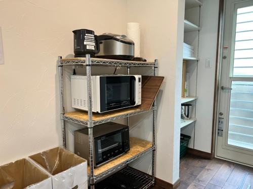 Dapur atau dapur kecil di palm tree