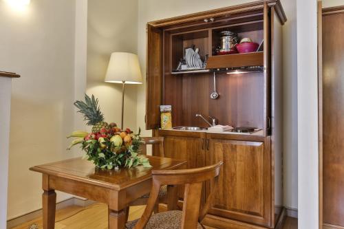 Kjøkken eller kjøkkenkrok på Hotel & Residence Torino Centro - Stazione Porta Susa