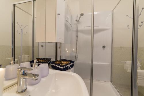 Salle de bains dans l'établissement Dimore Verona