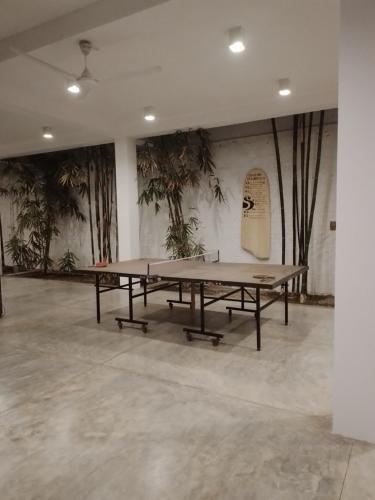 Stolní tenis v ubytování drivethru Hostel Polhena nebo okolí