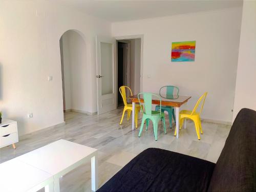 Posedenie v ubytovaní Apartamento Plaza Toros