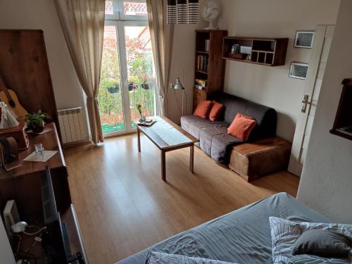 Гостиная зона в Apartament Olivia Centrum z zamknietym parkingiem
