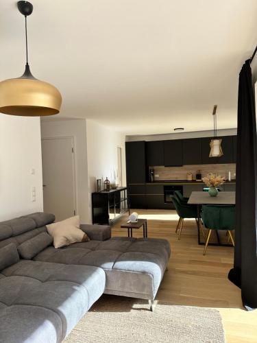 Un lugar para sentarse en Waldblick Wohnung