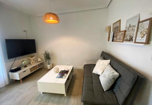 TV a/nebo společenská místnost v ubytování Apartamentos La Herradura PLaza