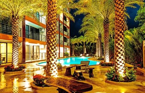 Πισίνα στο ή κοντά στο Квартира