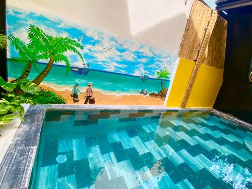 Bazén v ubytování An Bang Sea Adventure Homestay Hoi An nebo v jeho okolí