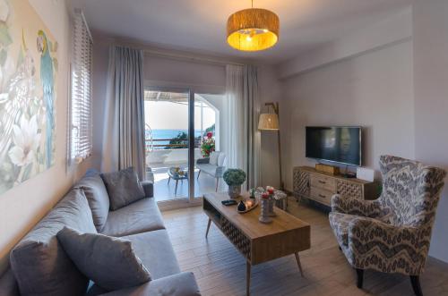 Μια τηλεόραση ή/και κέντρο ψυχαγωγίας στο Aegean Suites