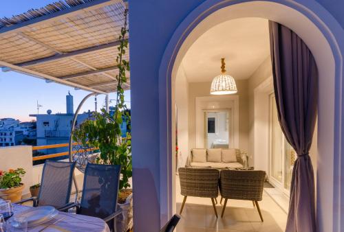 Μπαλκόνι ή βεράντα στο Aegean Suites