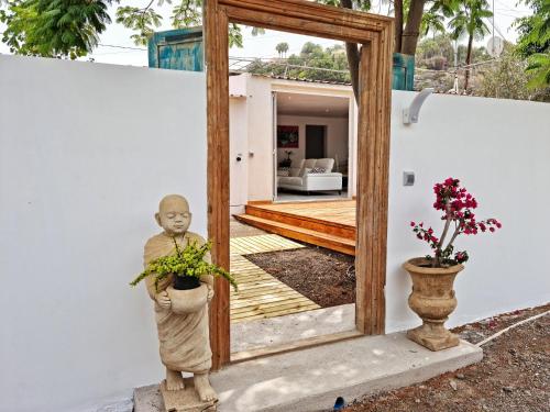 Κήπος έξω από το FINCA BEROLO 1