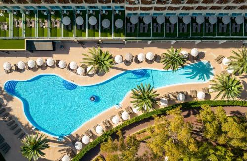 Bazén v ubytování Sol Palmanova Mallorca nebo v jeho okolí