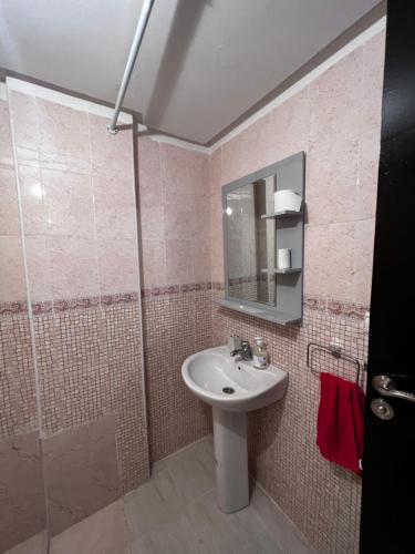 Koupelna v ubytování Appartement Tanger With Amazing view