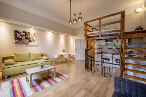 Posedenie v ubytovaní Andrássy 53 2bedroom Center Apartment