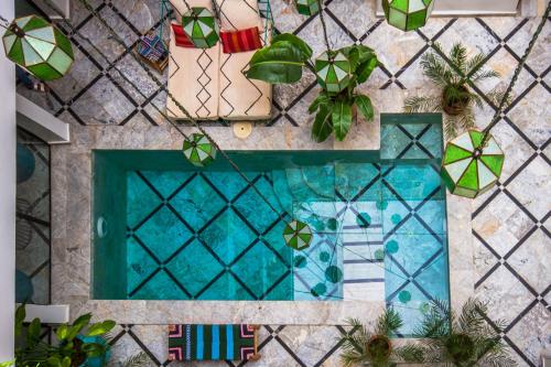 Zahrada ubytování Riad SofYan & Spa