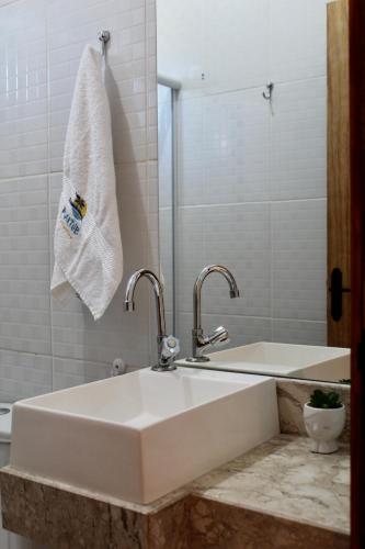 Koupelna v ubytování MAKTUB PREA HOSTEL
