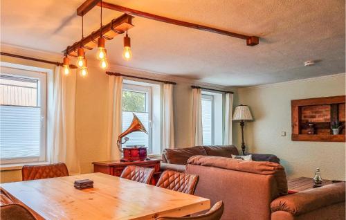 Ruang duduk di Nice Apartment In Sankt Andreasberg