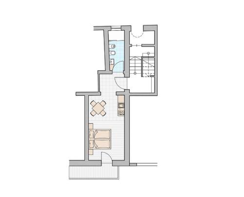 Sparberhof Apt Antoniusの見取り図または間取り図