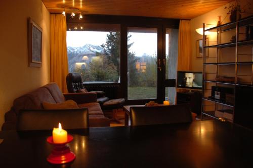 Apartment Eglantine with stunning views of the Valais Peaks