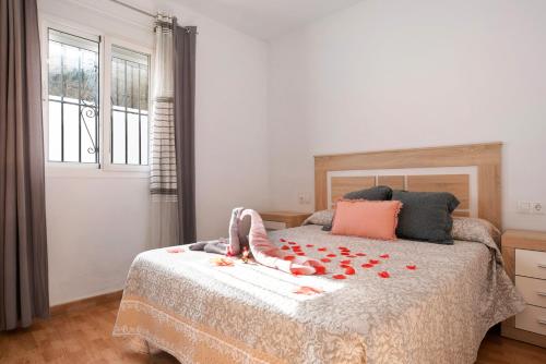 Postel nebo postele na pokoji v ubytování Casa Arivalde