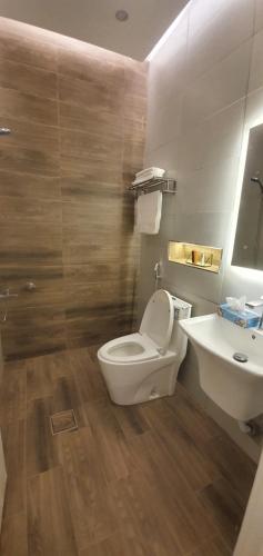 Vonios kambarys apgyvendinimo įstaigoje شاليهات z5 الفندقية