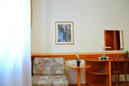 Χώρος καθιστικού στο Penzion Fontis Terrae