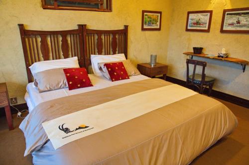 Katil atau katil-katil dalam bilik di Baltistan Fort Skardu Resort