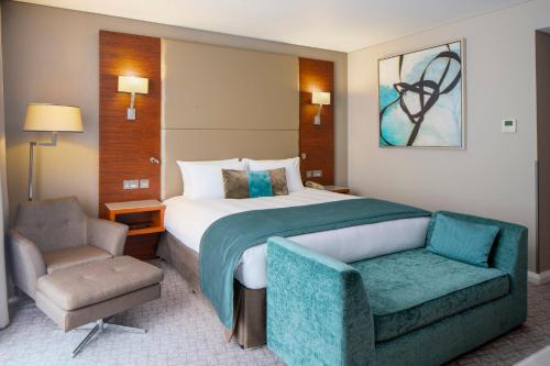 Cama o camas de una habitación en Crowne Plaza London - Docklands by IHG