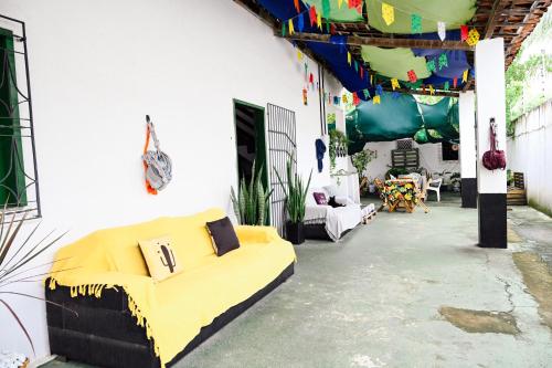 Ruang duduk di Hostel mineiros