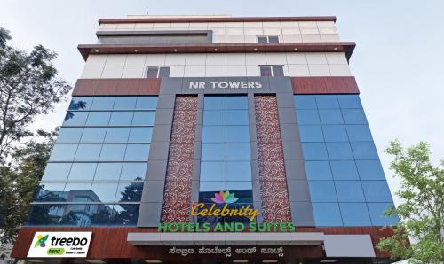 um edifício com Não tem torres. em Treebo Trend Celebrity Hotels And Suites em Bangalore