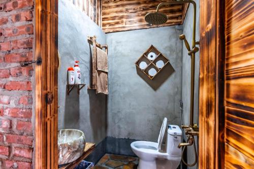 Koupelna v ubytování Sapa Plum Eco House