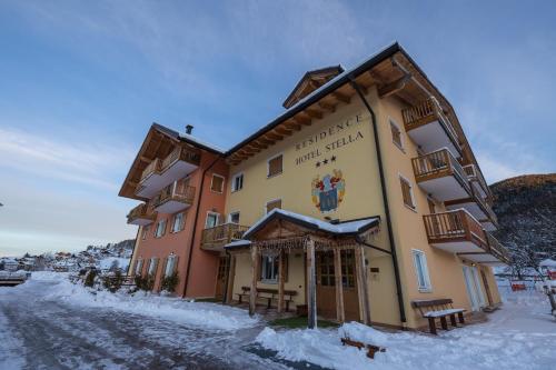Residence Stella v zimě
