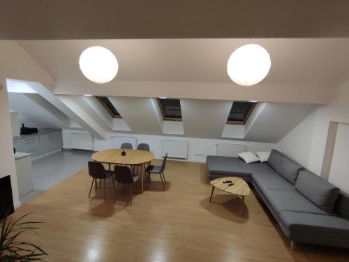 Ruang duduk di Apartament"Nad Niwką 7" z bezpłatnym zamykanym parkingiem